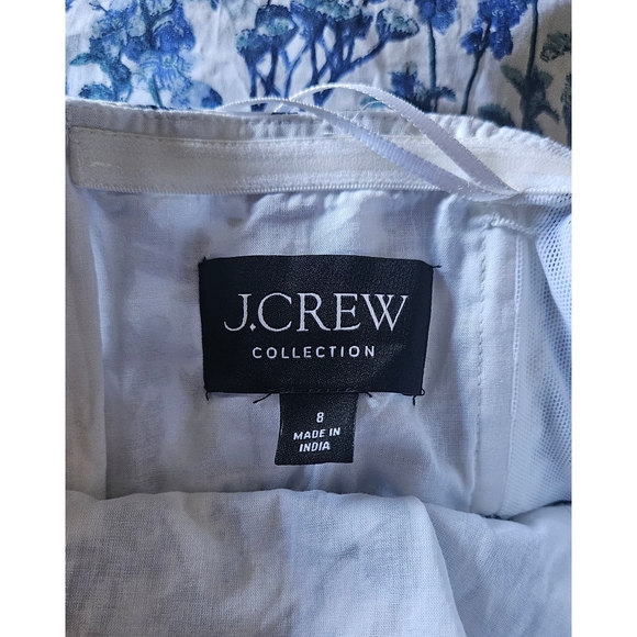 J.Crew Collection strapless bow-back maxi dress in meadow print - Picture 15 of 15